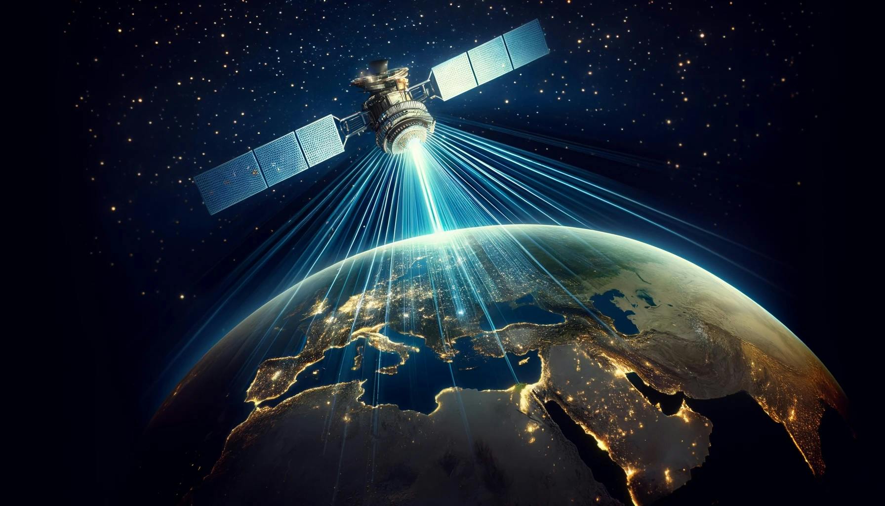 FIGURE 1. FSOC is emerging as the answer to demands for ever-greater bandwidth in both terrestrial and satellite communications.