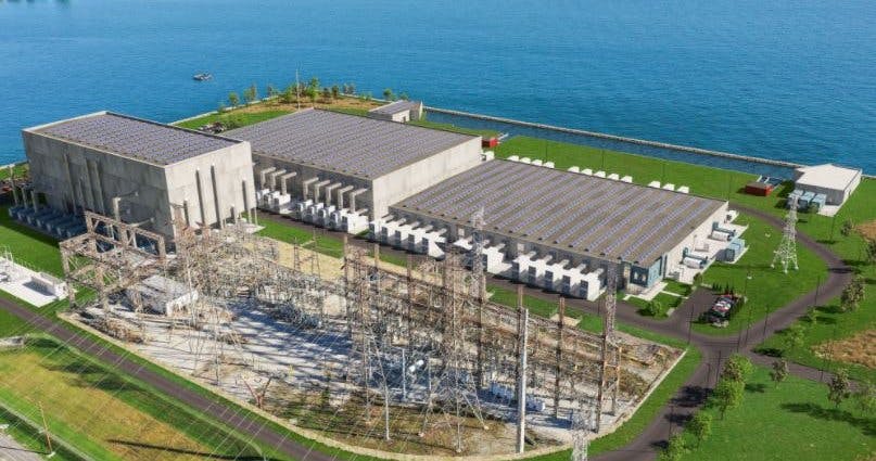 Digital Crossroads Data Center in Hammond, Indiana.