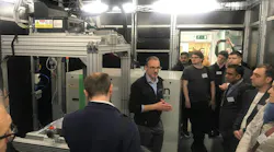 Attendees observe a hands-on demonstration of Civan Lasers’ OPA6 dynamic beam laser, showcasing real-time beam shaping capabilities for industrial applications. Attendees observe a hands-on demonstration of Civan Lasers’ OPA6 dynamic beam laser, showcasing real-time beam shaping capabilities for industrial applications.