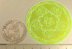 FIGURE 1. The Coherent Metabeam 400 can both cut and engrave a variety of materials. FIGURE 1. The Coherent Metabeam 400 can both cut and engrave a variety of materials.