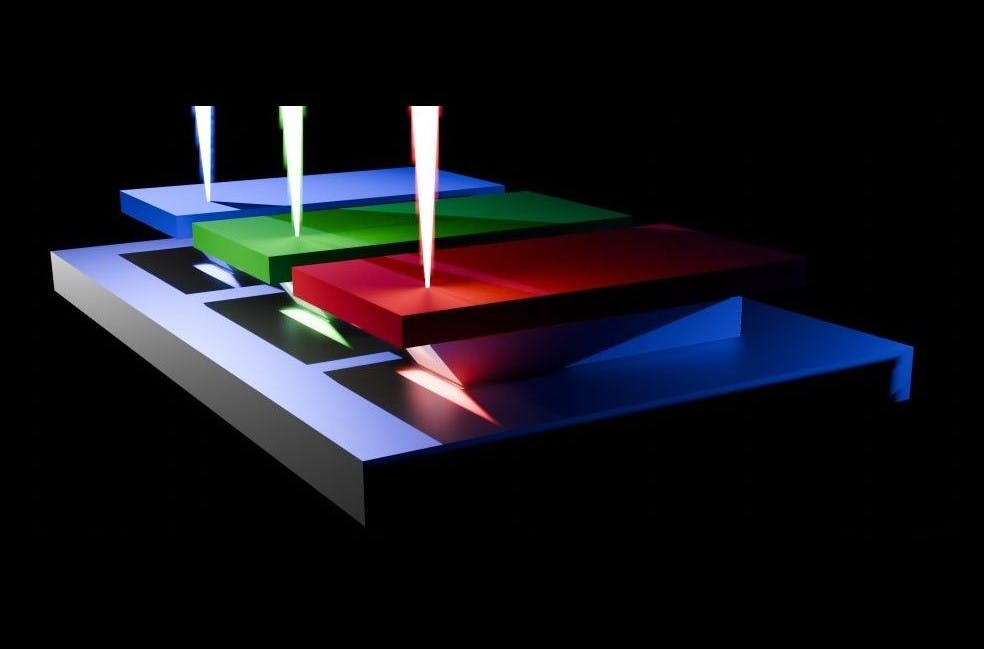 The Vivid Photonics team is working to expand its new SLD into the entire RGB spectrum, with a goal of seamless integration into real-world AR/VR devices and other similar systems.