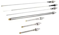 FIGURE 2. Oxygen probes have an outer stainless-steel sheath. FIGURE 2. Oxygen probes have an outer stainless-steel sheath.