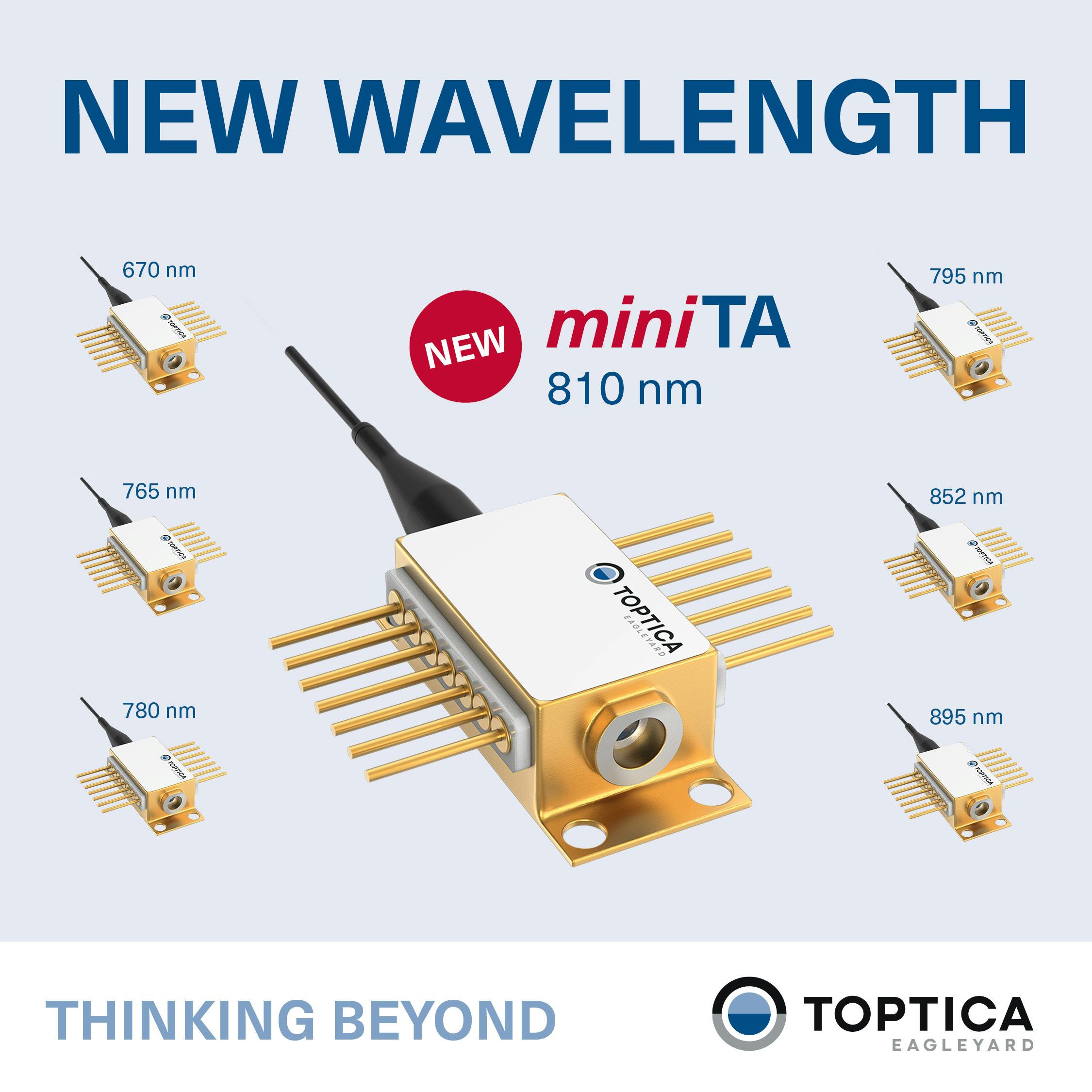 The miniTA 810 nm is now available