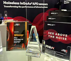 Aura Noiseless InGaAs® APD Technology wins the ‘Sensors’ category of the 2026 SPIE Prism Awards Aura Noiseless InGaAs® APD Technology wins the ‘Sensors’ category of the 2026 SPIE Prism Awards