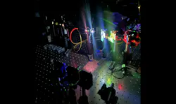 The team's lab setup. The team's lab setup.