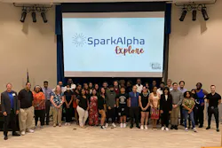 A Spark Photonics Foundation final pitch event. A Spark Photonics Foundation final pitch event.