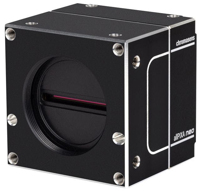The allPIXA neo 6k 10GigE line-scan camera is purpose-built for the demanding world of automated sorting