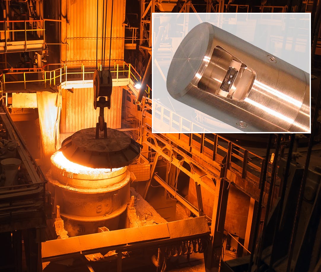 Custom endoscopes for high temperature imaging