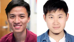 Chao Xiang (left), a Ph.D. student from the University of California at Santa Barbara, and Runzhou Zhang, a Ph.D. student from the University of Southern California, are the most recent recipients of the Tingye Li Memorial Scholarship Award. Chao Xiang (left), a Ph.D. student from the University of California at Santa Barbara, and Runzhou Zhang, a Ph.D. student from the University of Southern California, are the most recent recipients of the Tingye Li Memorial Scholarship Award.