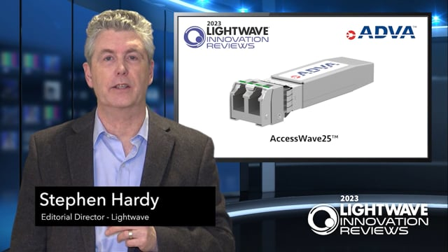 ADVA's AccessWave25™ Optical Transceiver | Lightwave Online