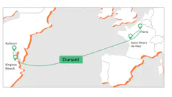 Orange's 6,600 km Dunant network. Orange's 6,600 km Dunant network.