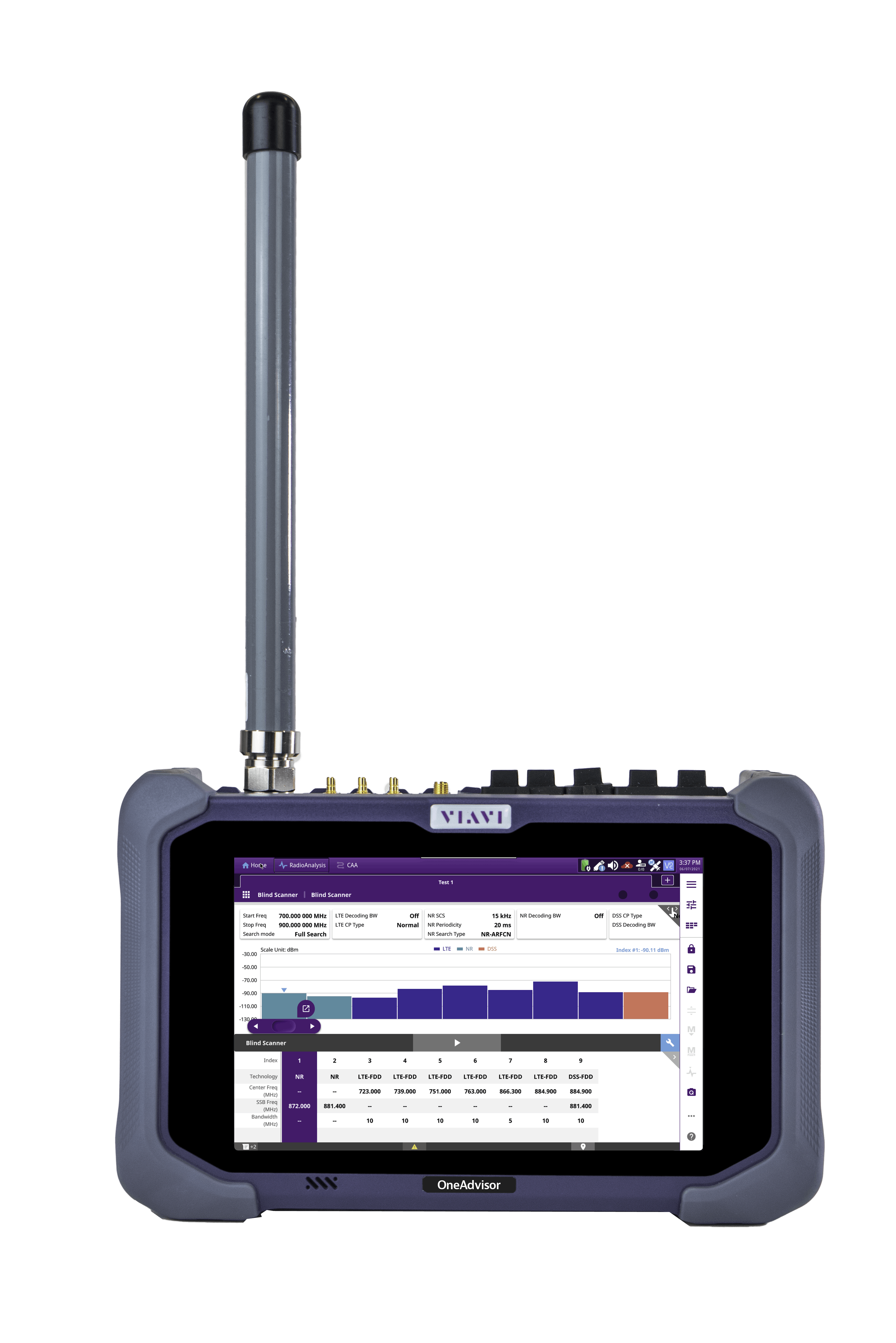 66307e18cd13c900081dcc75 Viavi Oneadvisor 800 Blind Scanner