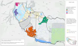 Pierce County Washington's broadband incentive districts. Pierce County Washington's broadband incentive districts.