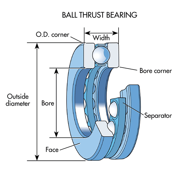thrust load bearing