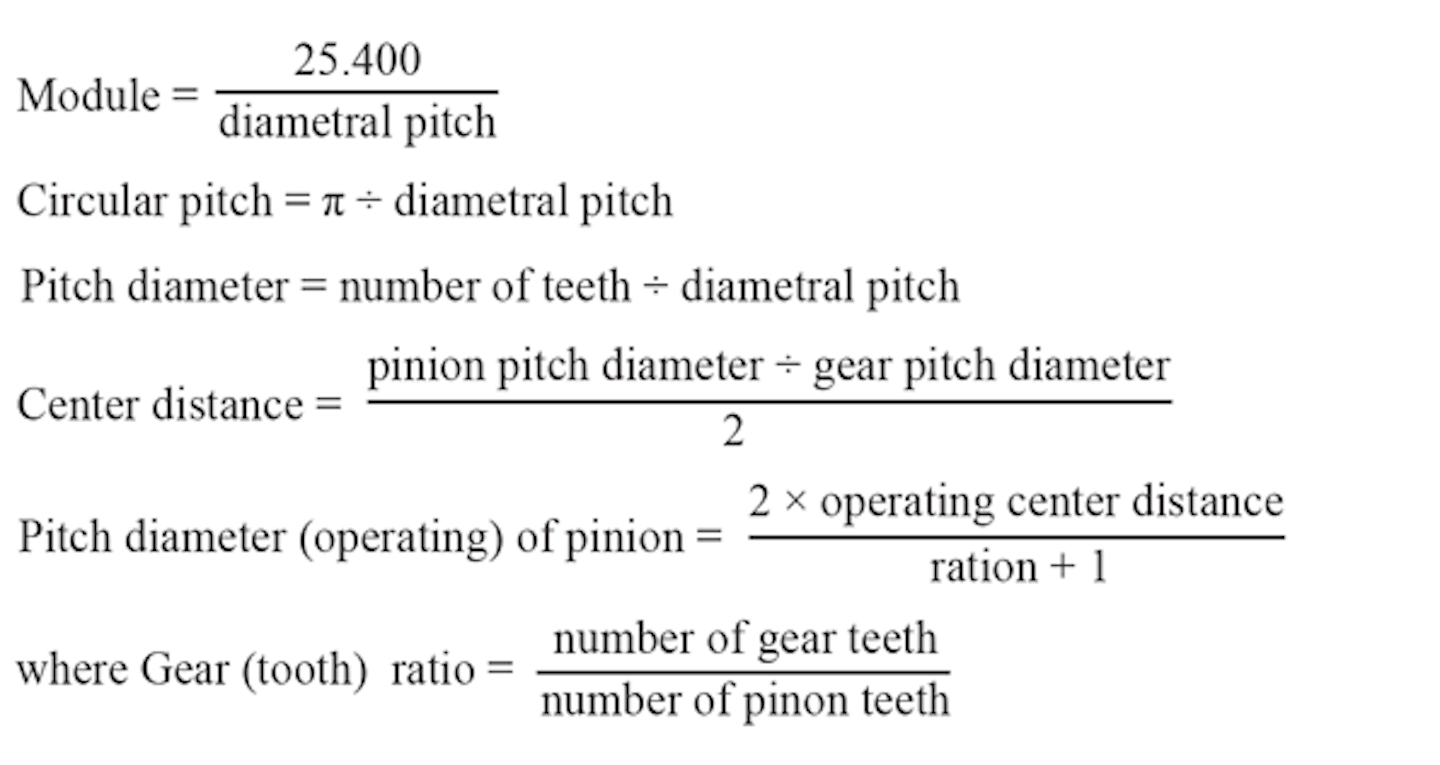Featured image of post Gears Equations - There are a couple of ways to get the exact speed you need on a motor, although we&#039;d like to think that we provide a fairly comprehensive range of gear motors.