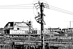 A posterized photo in the city of Dayton Ohio mdash courtesy David Wagner A posterized photo in the city of Dayton Ohio mdash courtesy David Wagner