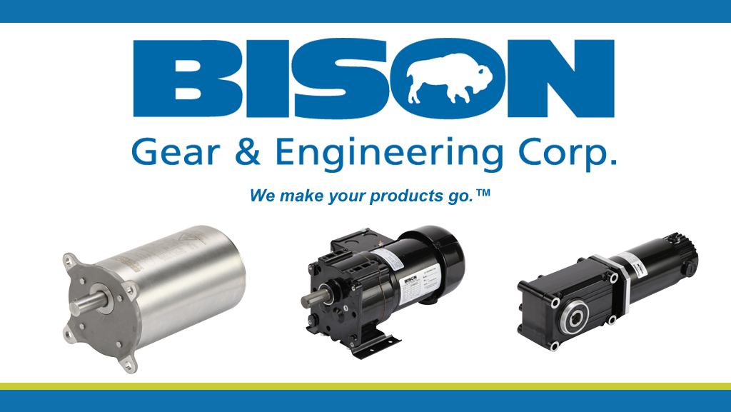 Bison Gear and Engineering Gearmotors, motors and reducers Machine