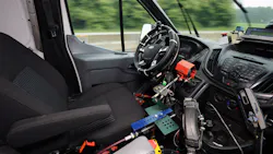 Ford robot van auntonomous ASI test vehicle auto Ford robot van auntonomous ASI test vehicle auto