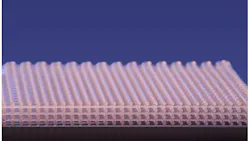 This silicone component has energyabsorbing properties that were predetermined by how the 3D printer that made the structure created layers of a newly developed silicone ldquoinkrdquo This silicone component has energyabsorbing properties that were predetermined by how the 3D printer that made the structure created layers of a newly developed silicone ldquoinkrdquo