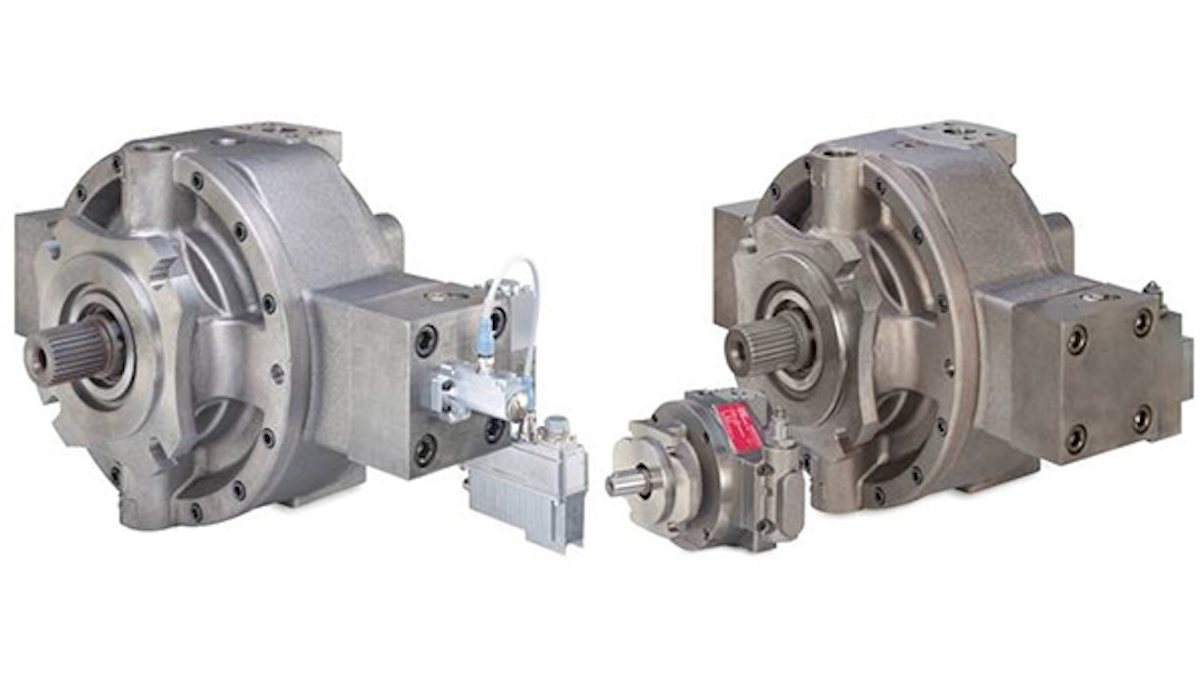 radial piston pump working