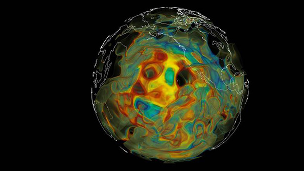 Supercomputers like Summit the one ORNL will get in 2017 let researchers address challenging problems such as recreating shearwave perturbations inside the Earth due to seismic activity