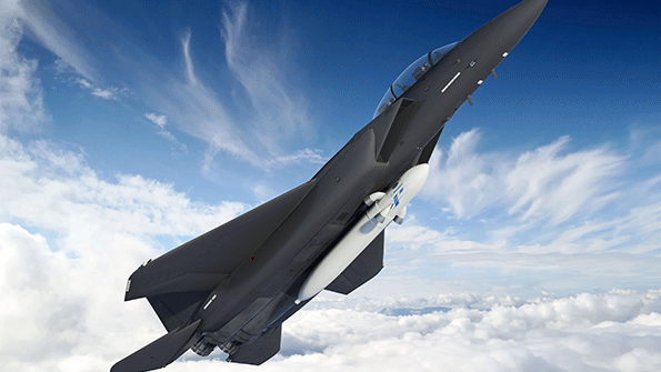 The satellite vehicle will be attached to a fighter plane at the beginning of its launch and released at a high altitude