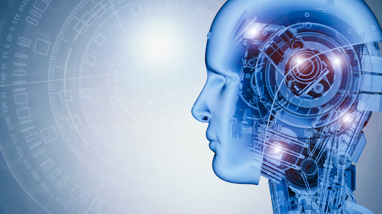 human a bot and a manufacturing shop