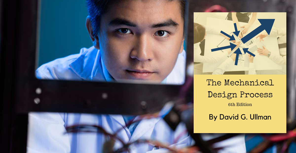 Engineer and book cover