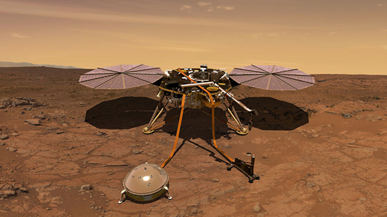 Nasa Seismic Probe Insight To Land On Mars Machine Design