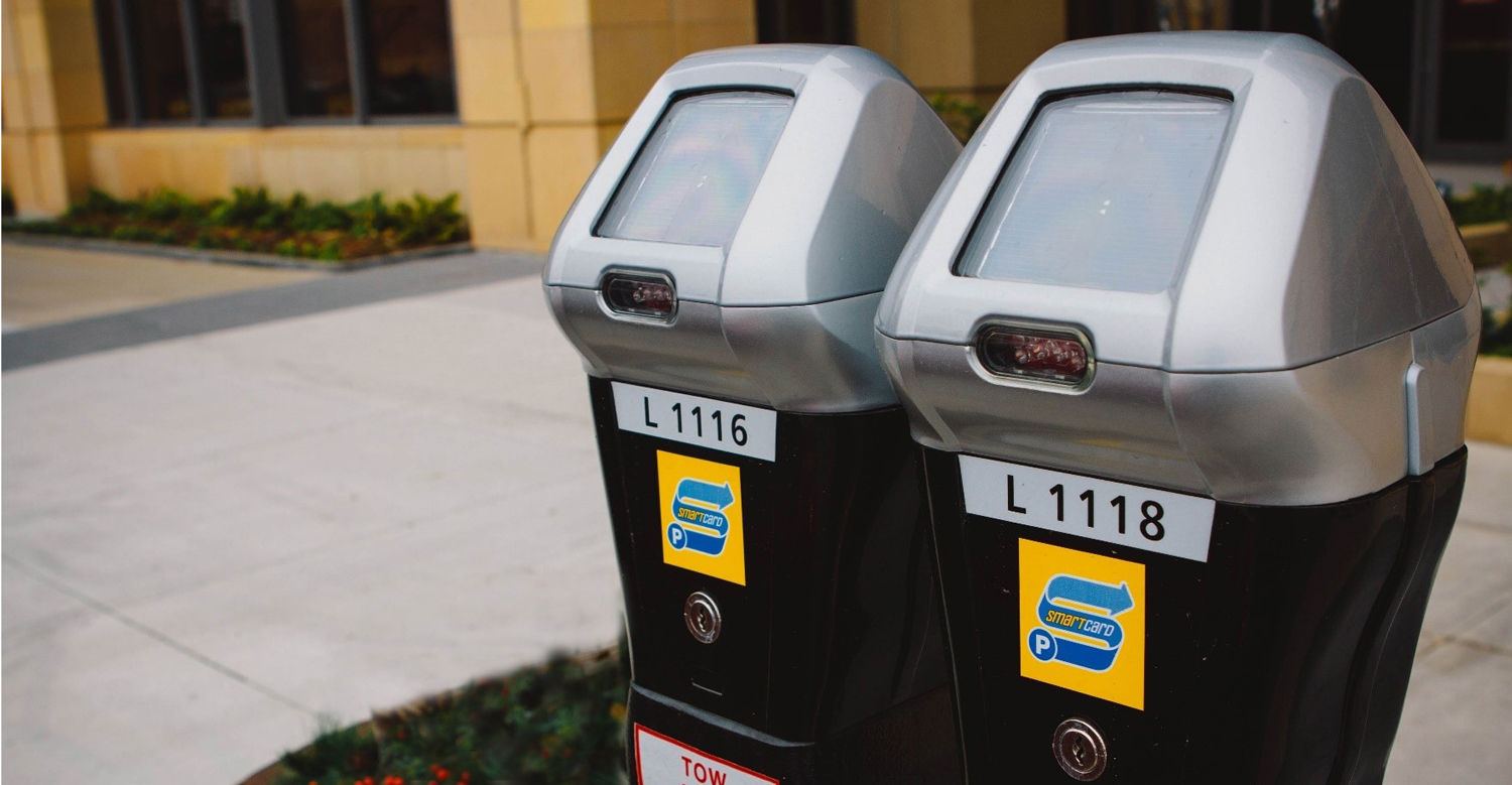 IPS solar-powered parking meters