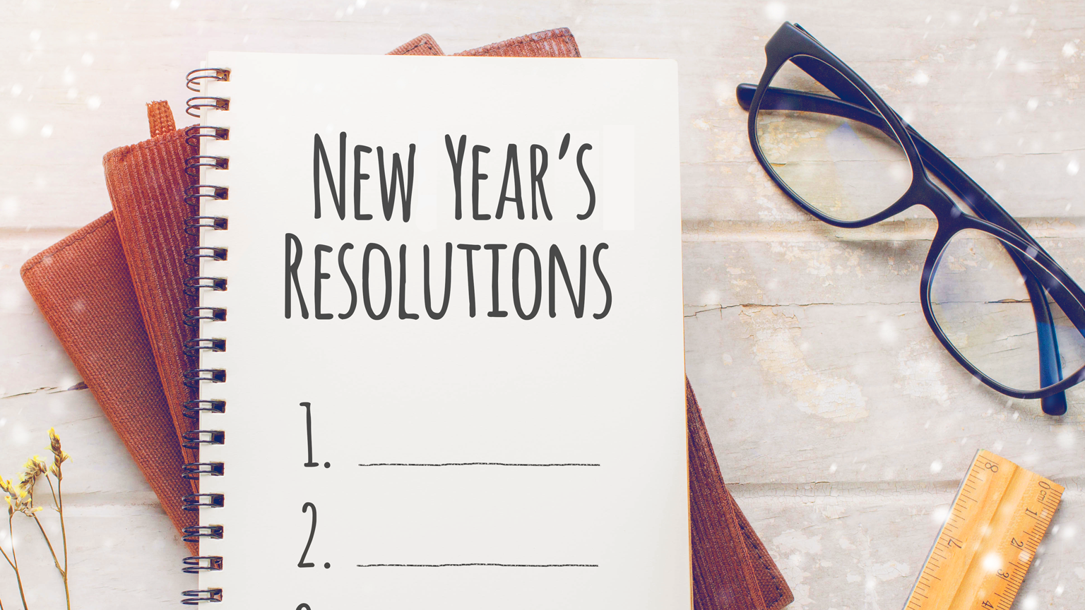 New Year's resolutions