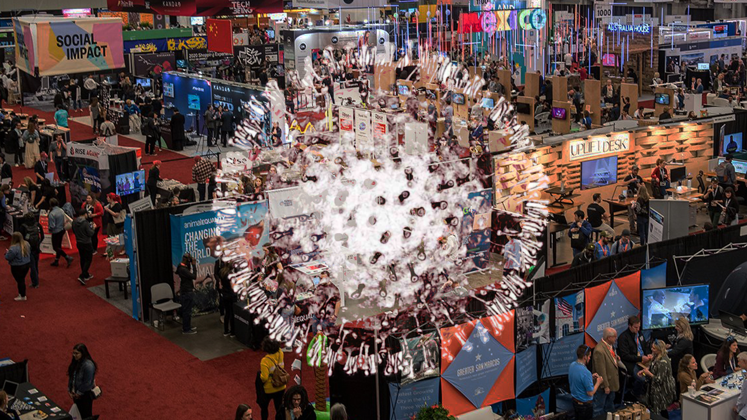 Trade shows and coronavirus