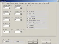 Data Acquisition Software (DaS) can adapt the proportional valve’s settings to a specific application, simplifying configuration and setup. Data Acquisition Software (DaS) can adapt the proportional valve’s settings to a specific application, simplifying configuration and setup.