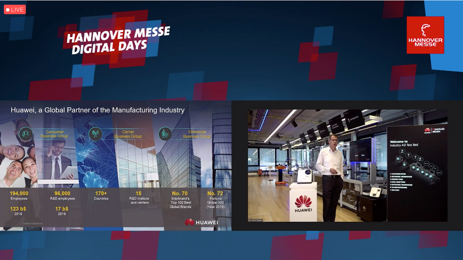 Cesim Demir at Hannover Messe Digital Days