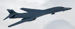The multi-mission B-1B “Lancer” bomber can deliver an extraordinary quantity and diversity of weapons anywhere in the world within hours. The multi-mission B-1B “Lancer” bomber can deliver an extraordinary quantity and diversity of weapons anywhere in the world within hours.