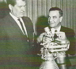 Marotta Controls’ founder Pat Marotta (right) with Aerospace pioneer and space architect Wernher von Braun (left). Marotta Controls’ founder Pat Marotta (right) with Aerospace pioneer and space architect Wernher von Braun (left).