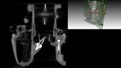 Reconstructed carburetor CT scan Reconstructed carburetor CT scan