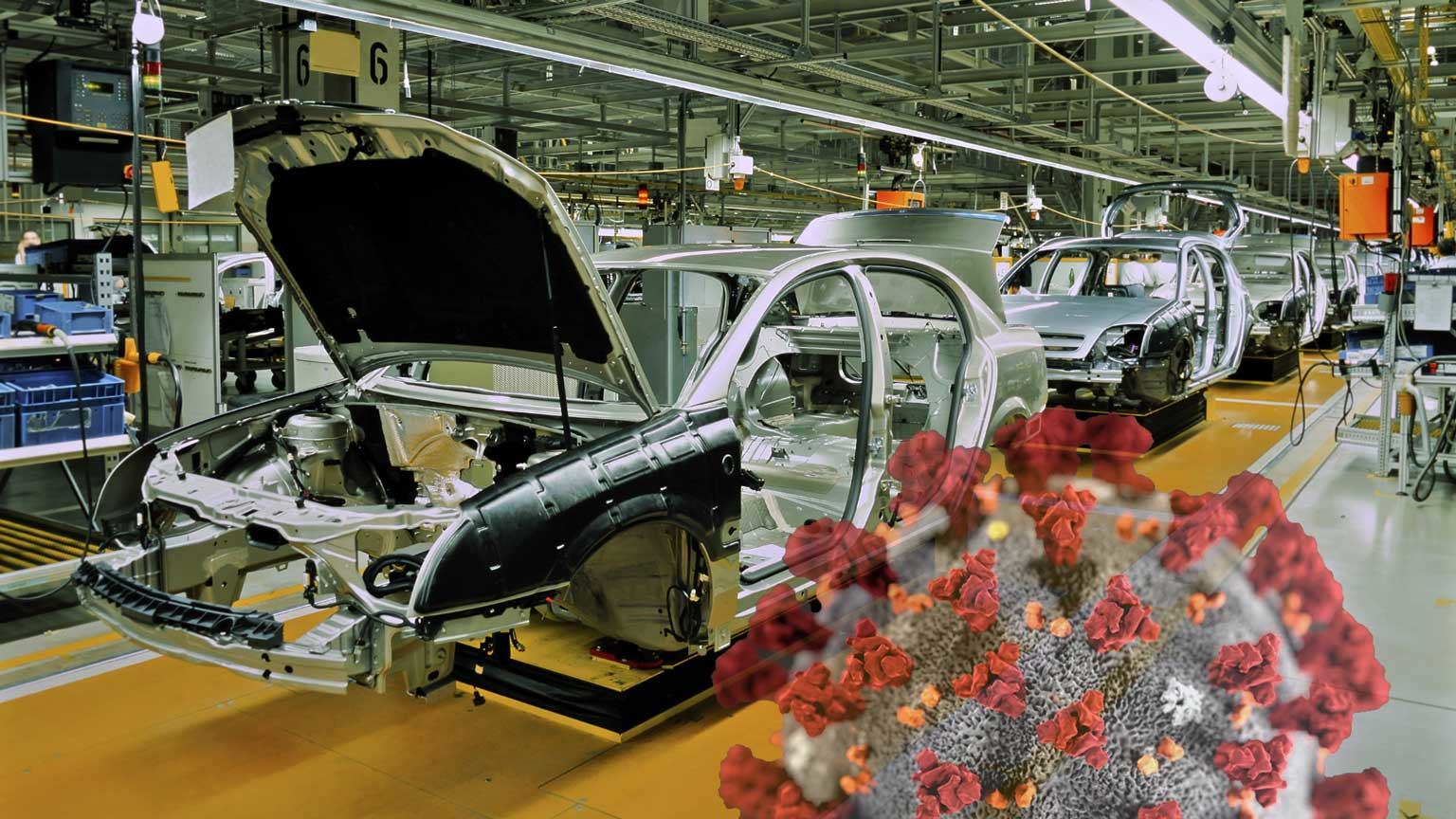 Car manufacturing during the pandemic