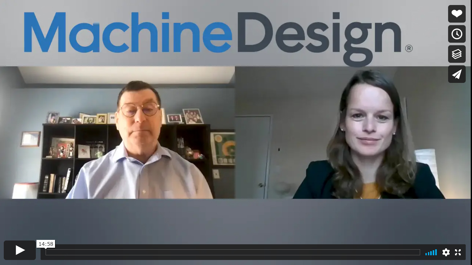 Screenshot of Bob Vavra and Gonda Lamberink