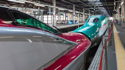 The Shinkansen high-speed rail system in Japan adopted electromechanical actuation and planetary roller screw technology for its active sway control systems. The Shinkansen high-speed rail system in Japan adopted electromechanical actuation and planetary roller screw technology for its active sway control systems.