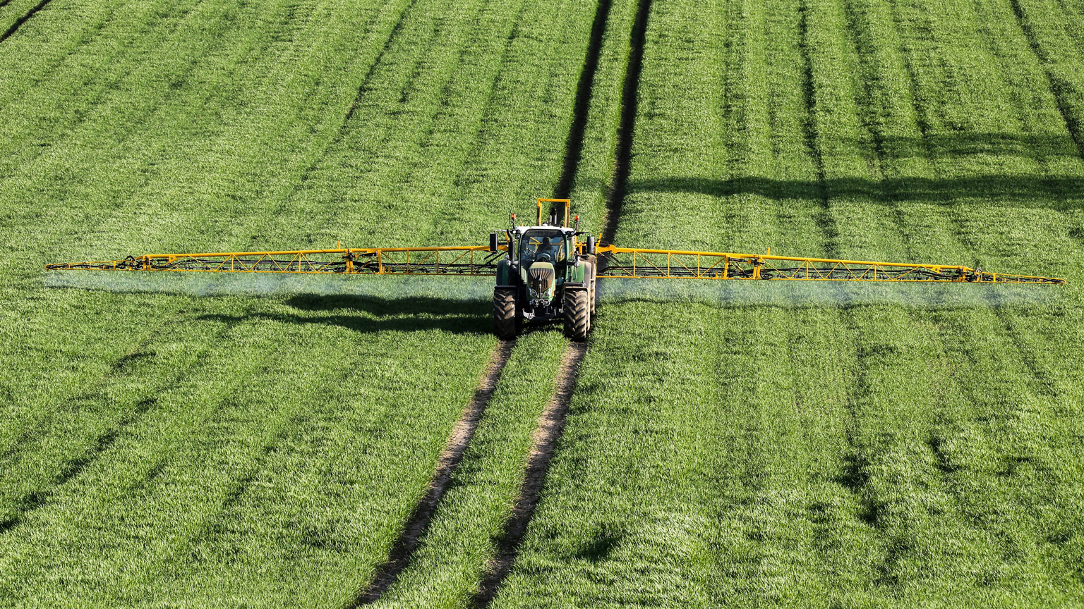 Crop spraying