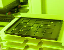 Laser-based machine vision subsystems can recognize part position and orientation, along with details on the part, to ensure repeatability and quality. Laser-based machine vision subsystems can recognize part position and orientation, along with details on the part, to ensure repeatability and quality.