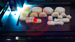 3D printing image with overlay of Bessel beam 3D printing image with overlay of Bessel beam