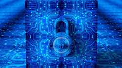 Artist's rendition of cybersecurity Artist's rendition of cybersecurity