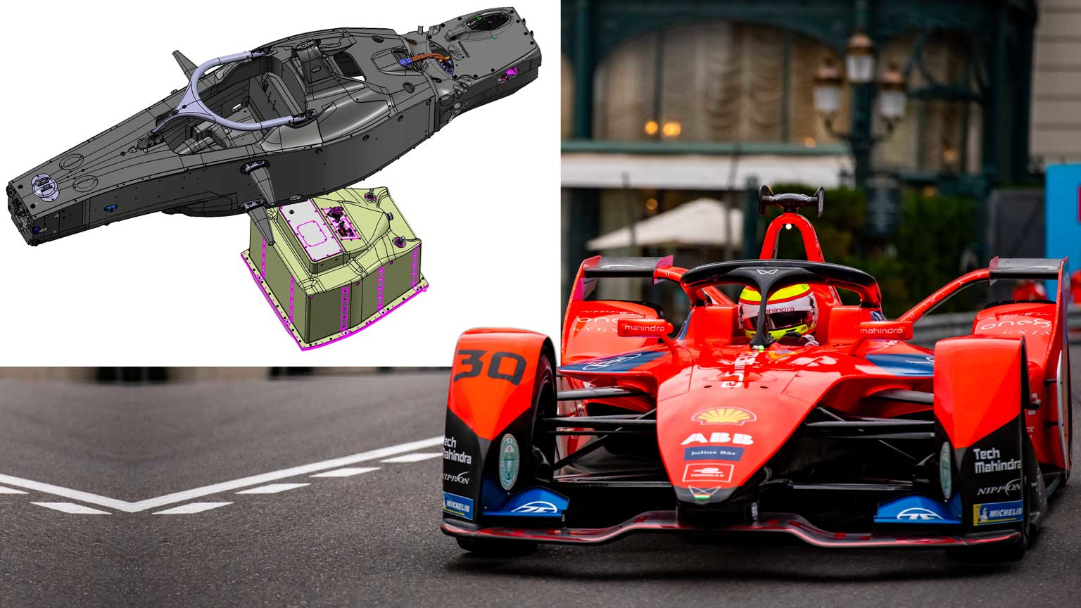 Mahindra photo collage