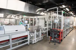 Glidewell implemented two complete prosthetic tooth manufacturing lines with 20 mills each in its factory for BruxZir Zirconia restorations. Glidewell implemented two complete prosthetic tooth manufacturing lines with 20 mills each in its factory for BruxZir Zirconia restorations.