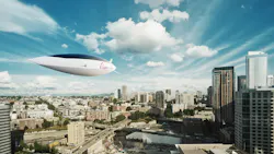 At 150 mph, a single H2 Clipper can transport over 1 million lb/day of liquified hydrogen up to 250 miles for less than $0.09/lb or deliver over 2.6 million lb/week to a destination 1,000 miles away for less than $0.30/lb. These costs are far lower than truck transport or amortizing the construction costs of a dedicated pipeline, supertanker route, or rail line and infrastructure before hydrogen can be reliably and consistently delivered. At 150 mph, a single H2 Clipper can transport over 1 million lb/day of liquified hydrogen up to 250 miles for less than $0.09/lb or deliver over 2.6 million lb/week to a destination 1,000 miles away for less than $0.30/lb. These costs are far lower than truck transport or amortizing the construction costs of a dedicated pipeline, supertanker route, or rail line and infrastructure before hydrogen can be reliably and consistently delivered.