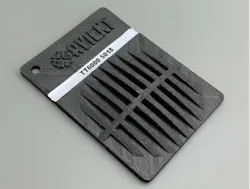 6. 3D printed sample chip made with Therma-Tech TT 6000 5018 Anthracite. 6. 3D printed sample chip made with Therma-Tech TT 6000 5018 Anthracite.