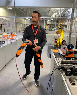 David Sandiland, robotics product & sales manager, igus. David Sandiland, robotics product & sales manager, igus.