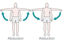 Examples of abduction and adduction Examples of abduction and adduction